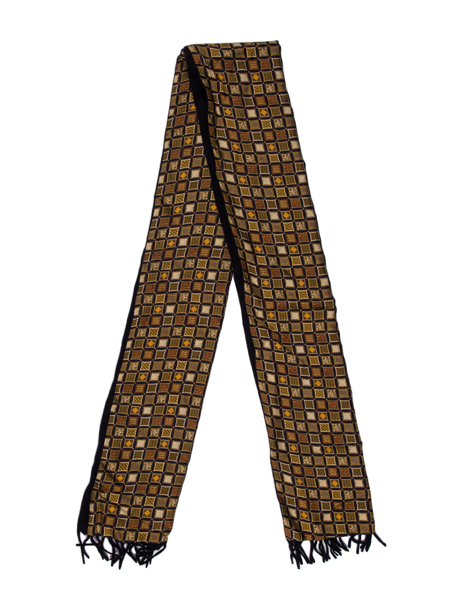 Salvatore Ferragamo Silk Printed Scarf w/ Tags