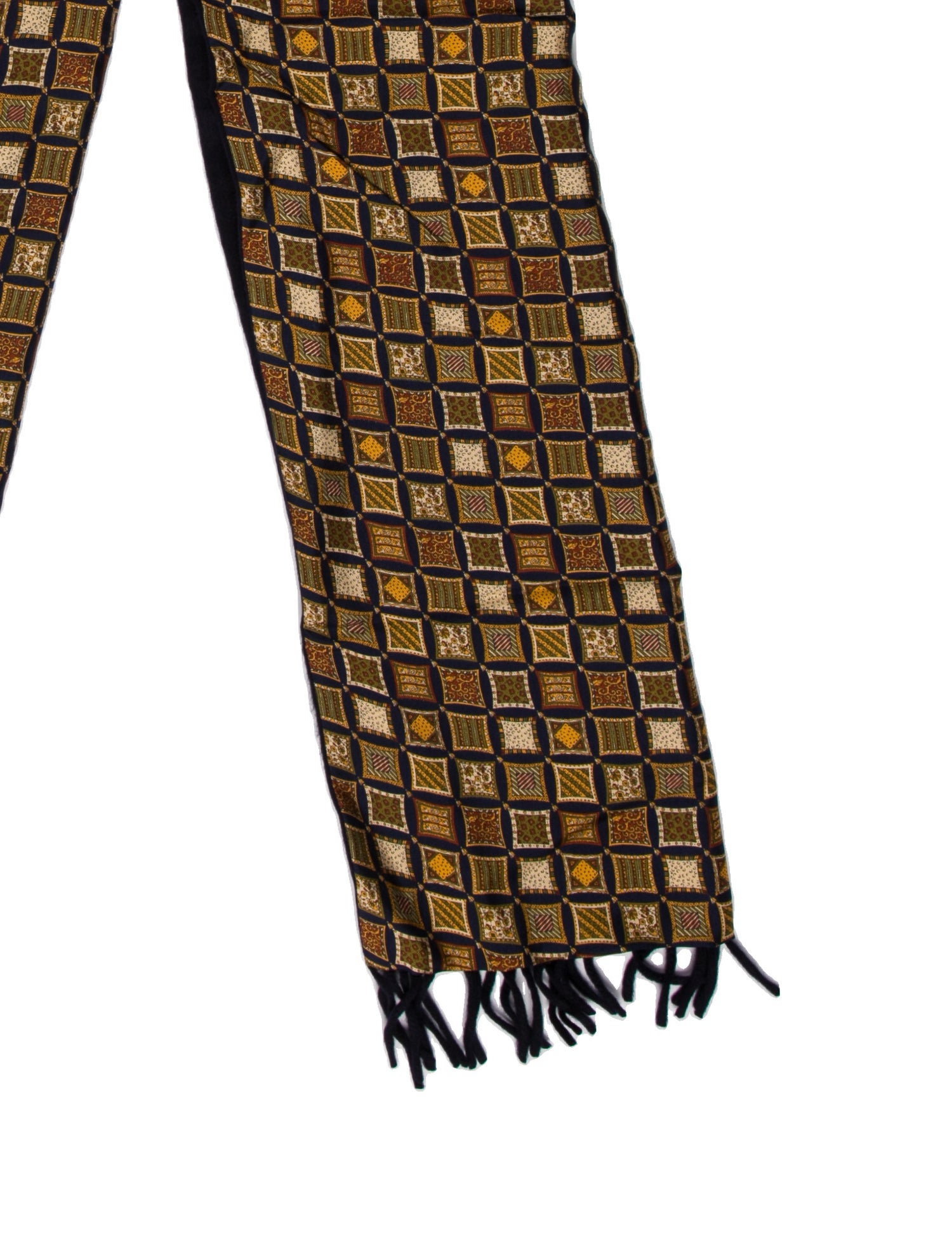 Salvatore Ferragamo Silk Printed Scarf w/ Tags