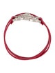 Salvatore Ferragamo Leather Gancini Bracelet
