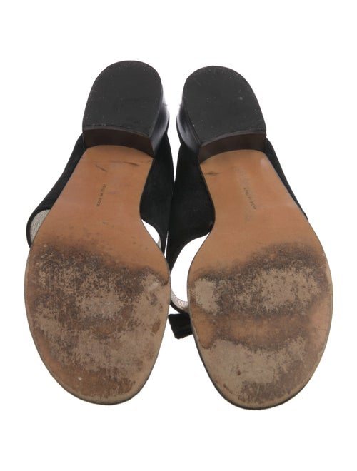 Salvatore Ferragamo Suede Slides