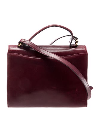 Salvatore Ferragamo Leather Top Handle Bag