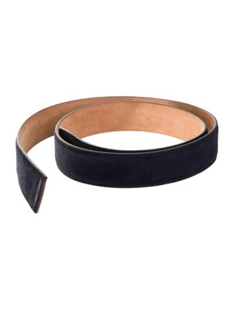 Salvatore Ferragamo Suede Waist Belt