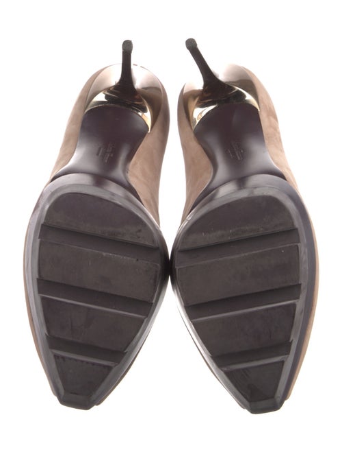 Salvatore Ferragamo Suede Pumps