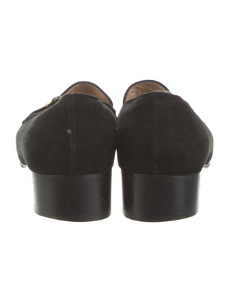 Salvatore Ferragamo Signature Logo Suede Loafers