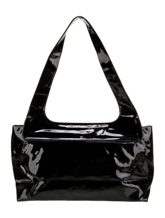 Salvatore Ferragamo Patent Leather Shoulder Bag