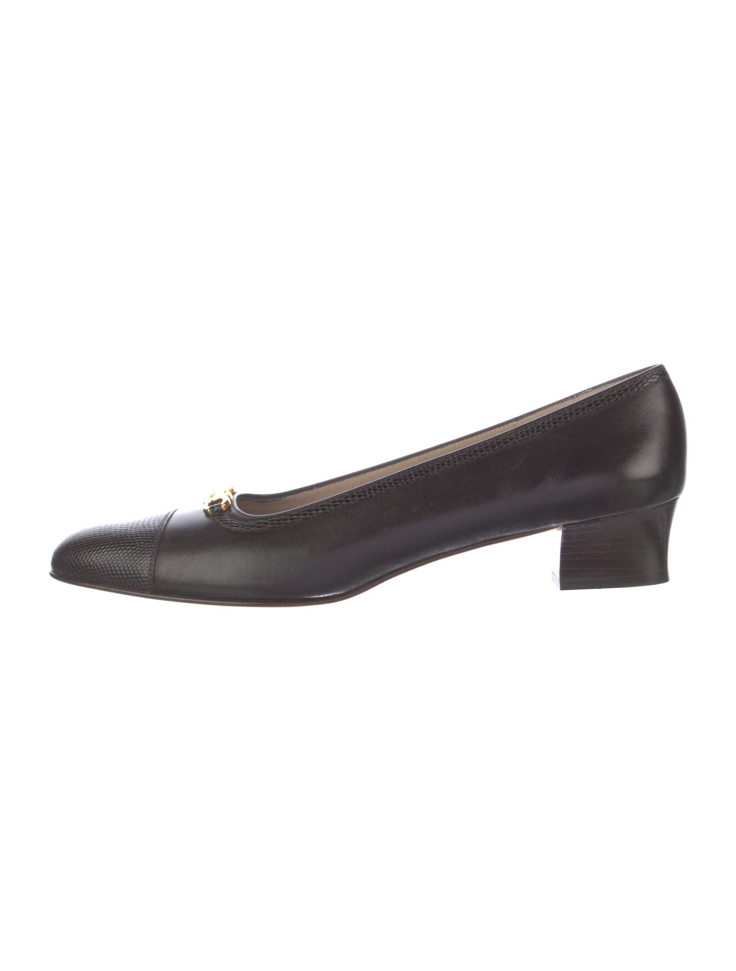 Salvatore Ferragamo Leather Pumps