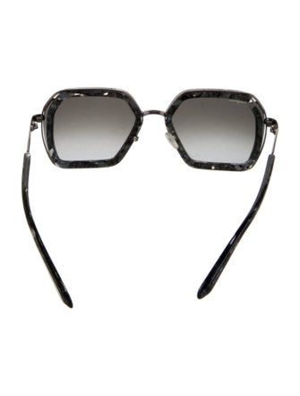 Salvatore Ferragamo Oversize Gradient Sunglasses