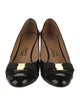 Salvatore Ferragamo Vara Bow Accent Patent Leather Pumps