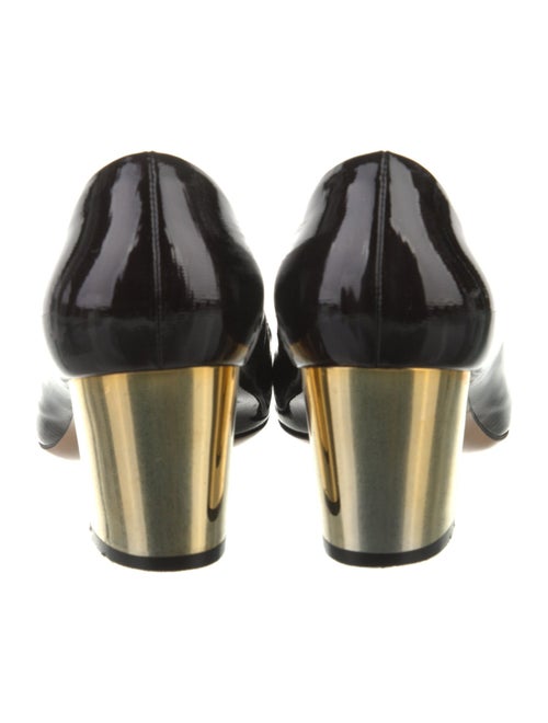 Salvatore Ferragamo Vara Bow Accent Patent Leather Pumps