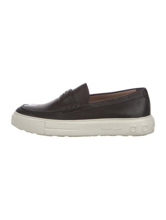 Salvatore Ferragamo Leather Loafers