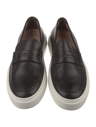 Salvatore Ferragamo Leather Loafers