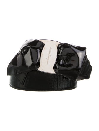 Salvatore Ferragamo Patent Leather Belt