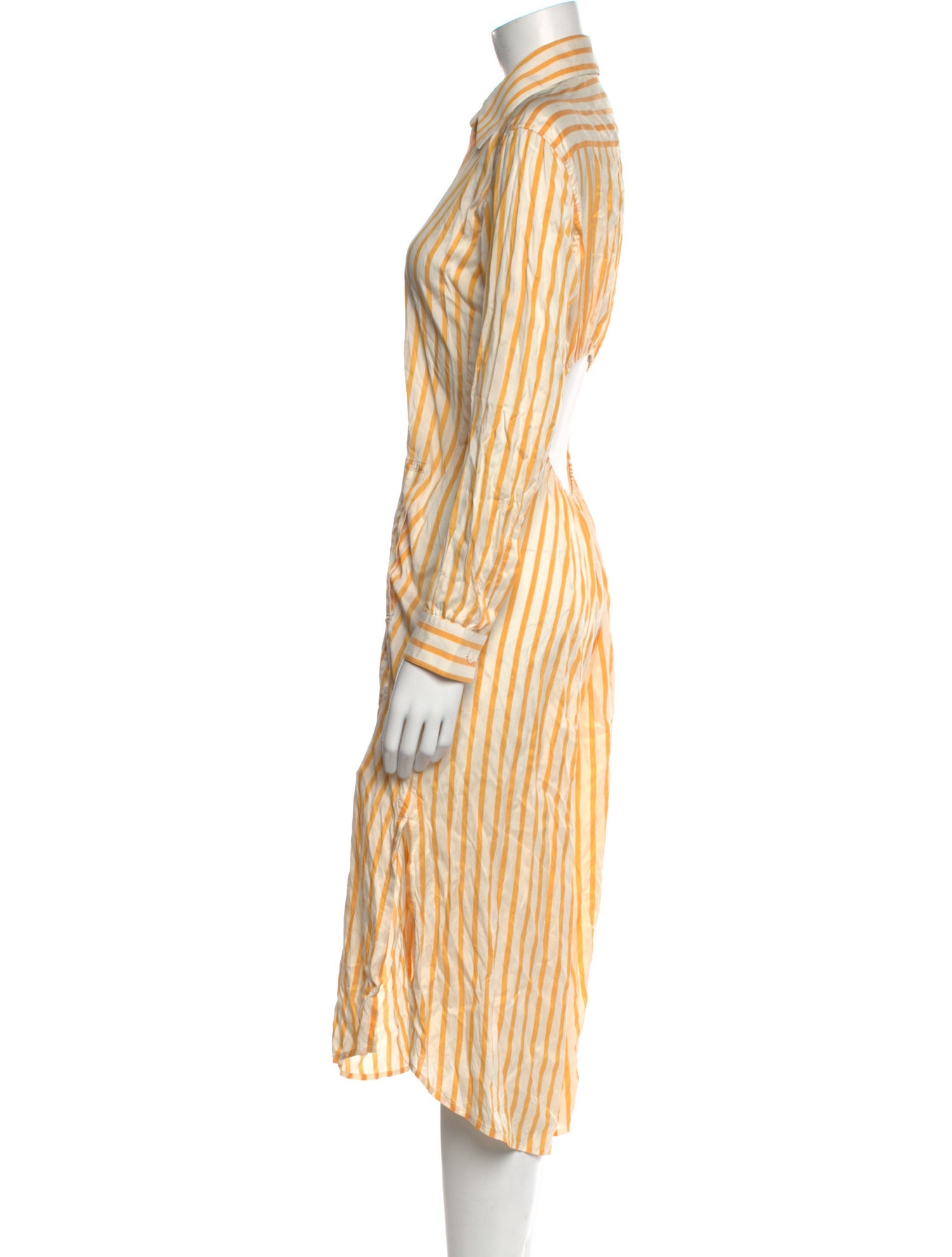 Salvatore Ferragamo Silk Midi Length Dress