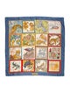 Salvatore Ferragamo Silk Printed Scarf