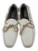 Salvatore Ferragamo Leather Boat Shoes