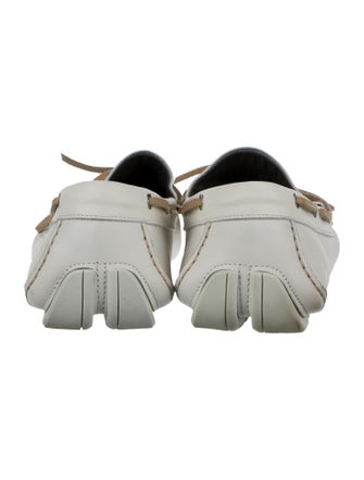 Salvatore Ferragamo Leather Boat Shoes