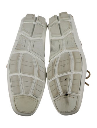 Salvatore Ferragamo Leather Boat Shoes