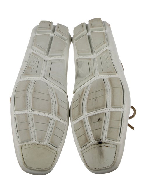 Salvatore Ferragamo Leather Boat Shoes