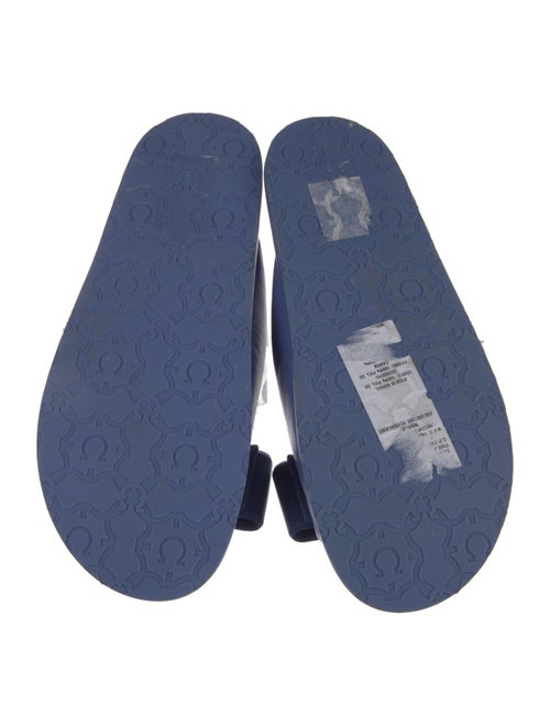 Salvatore Ferragamo Leather Slides