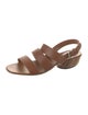 Salvatore Ferragamo Leather Slingback Sandals