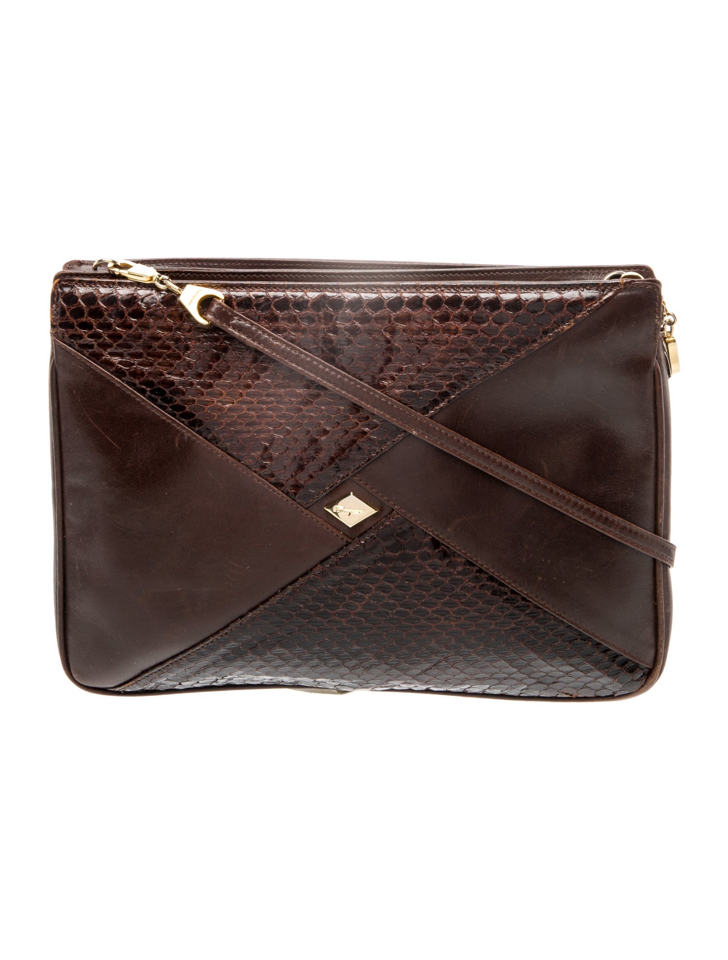Salvatore Ferragamo Leather Crossbody Bag