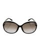 Salvatore Ferragamo Oversize Gradient Sunglasses