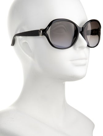 Salvatore Ferragamo Oversize Gradient Sunglasses