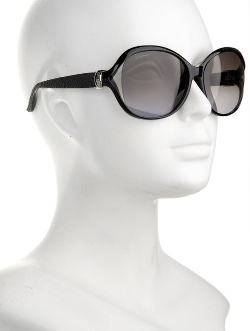 Salvatore Ferragamo Oversize Gradient Sunglasses