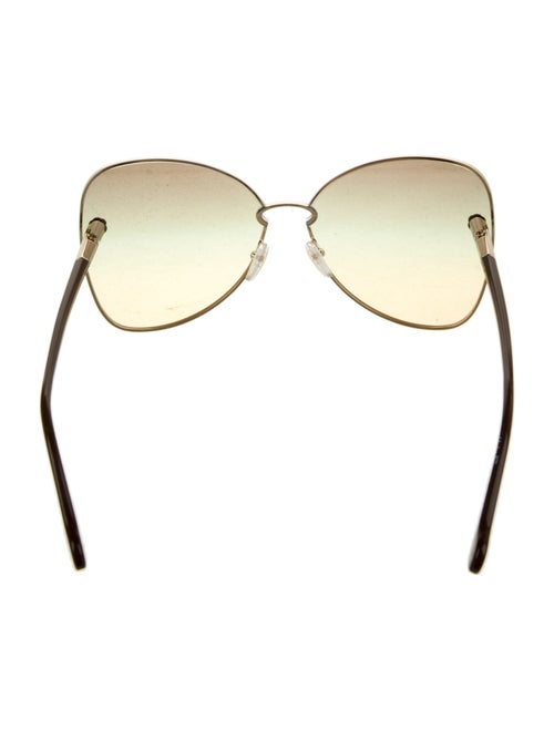 Salvatore Ferragamo Oversize Gradient Sunglasses