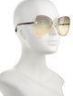 Salvatore Ferragamo Oversize Gradient Sunglasses