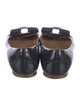 Salvatore Ferragamo Vara Bow Accent Patent Leather Ballet Flats
