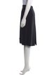 Salvatore Ferragamo Raw-Edge Trim Knee-Length Skirt