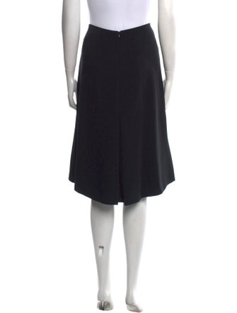 Salvatore Ferragamo Raw-Edge Trim Knee-Length Skirt