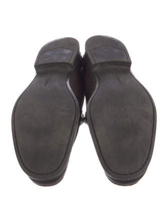 Salvatore Ferragamo Leather Dress Loafers