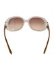 Salvatore Ferragamo Square Gradient Sunglasses