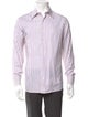 Salvatore Ferragamo Striped Long Sleeve Shirt