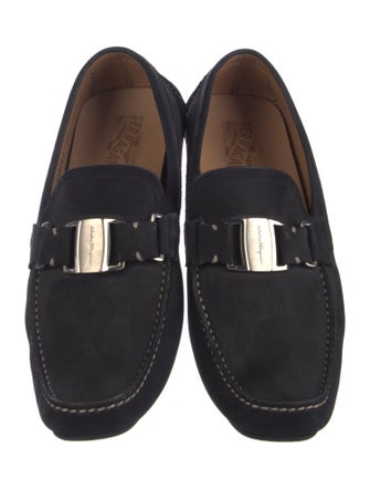 Salvatore Ferragamo Suede Drivers
