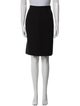 Salvatore Ferragamo Wool Knee-Length Skirt