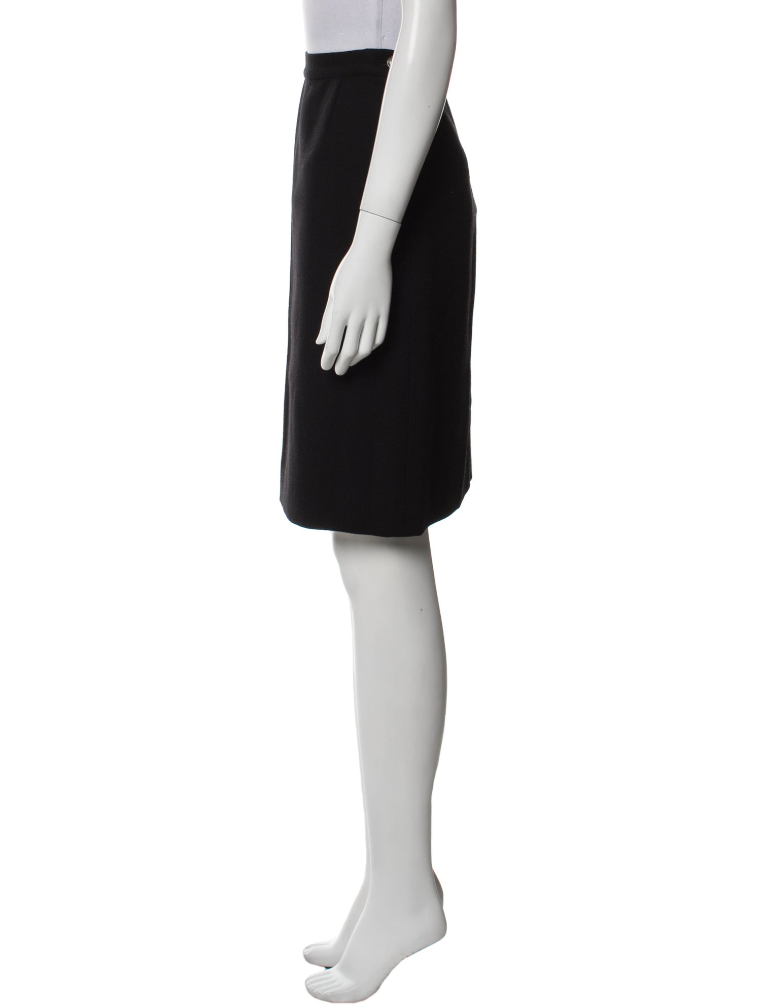 Salvatore Ferragamo Wool Knee-Length Skirt
