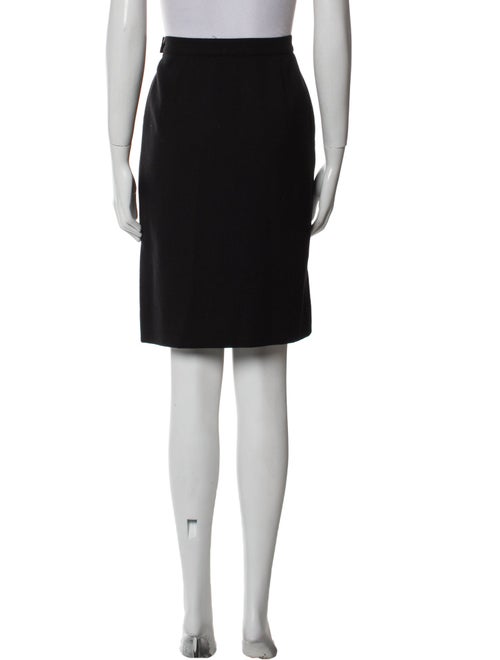 Salvatore Ferragamo Wool Knee-Length Skirt