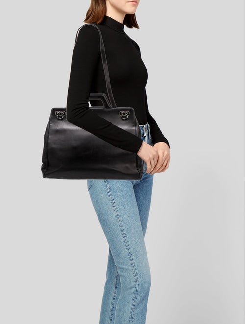 Salvatore Ferragamo Leather Crossbody Bag