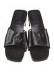 Salvatore Ferragamo Leather Slides