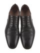 Salvatore Ferragamo Leather Monk Straps