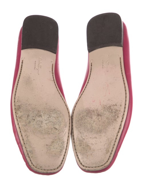 Salvatore Ferragamo Gancini Logo Leather Loafers