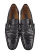 Salvatore Ferragamo Gancini Logo Leather Dress Loafers