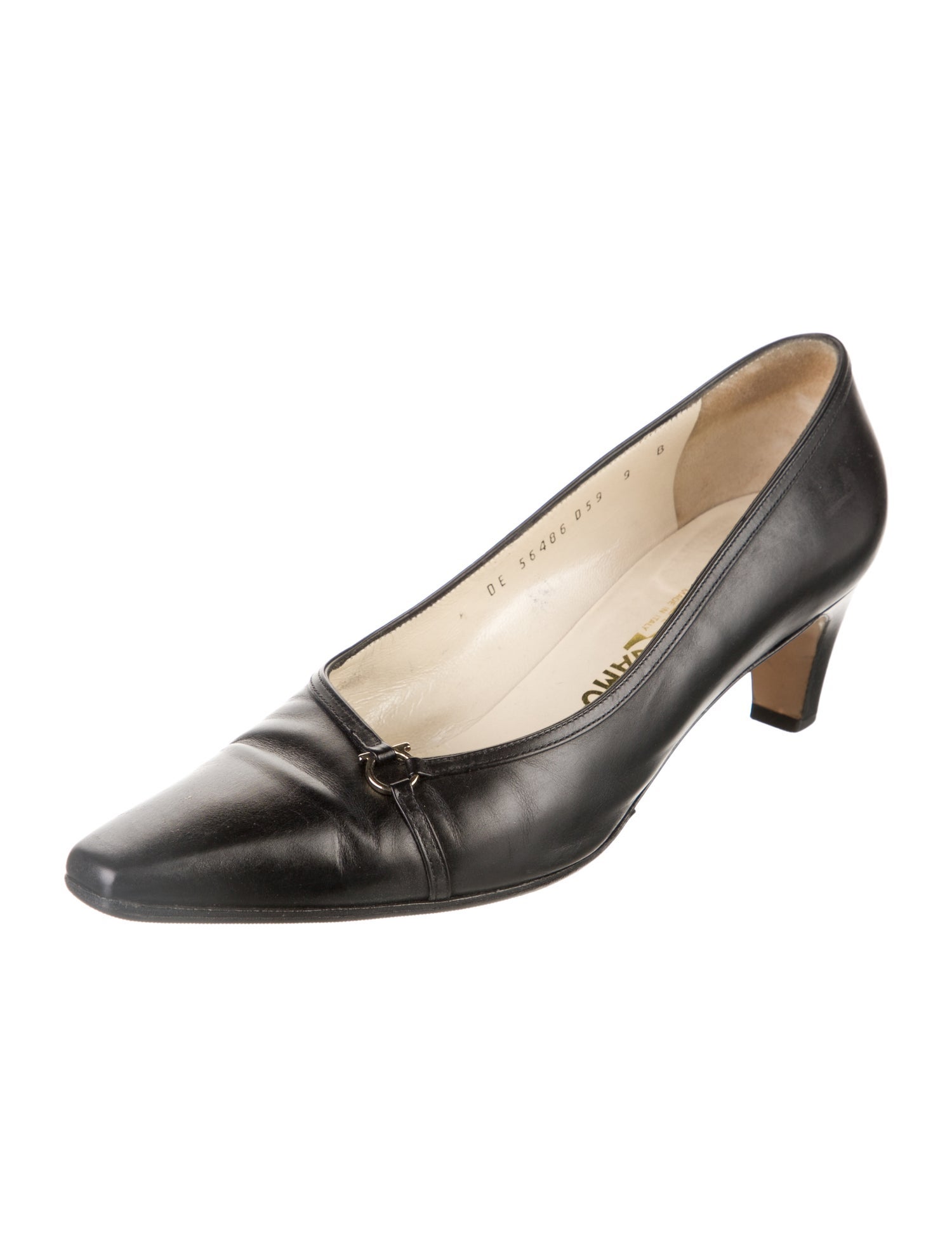 Salvatore Ferragamo Leather Pumps