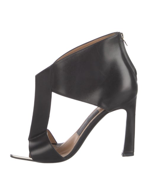 Salvatore Ferragamo Leather T-Strap Sandals