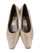Salvatore Ferragamo Leather Printed Pumps