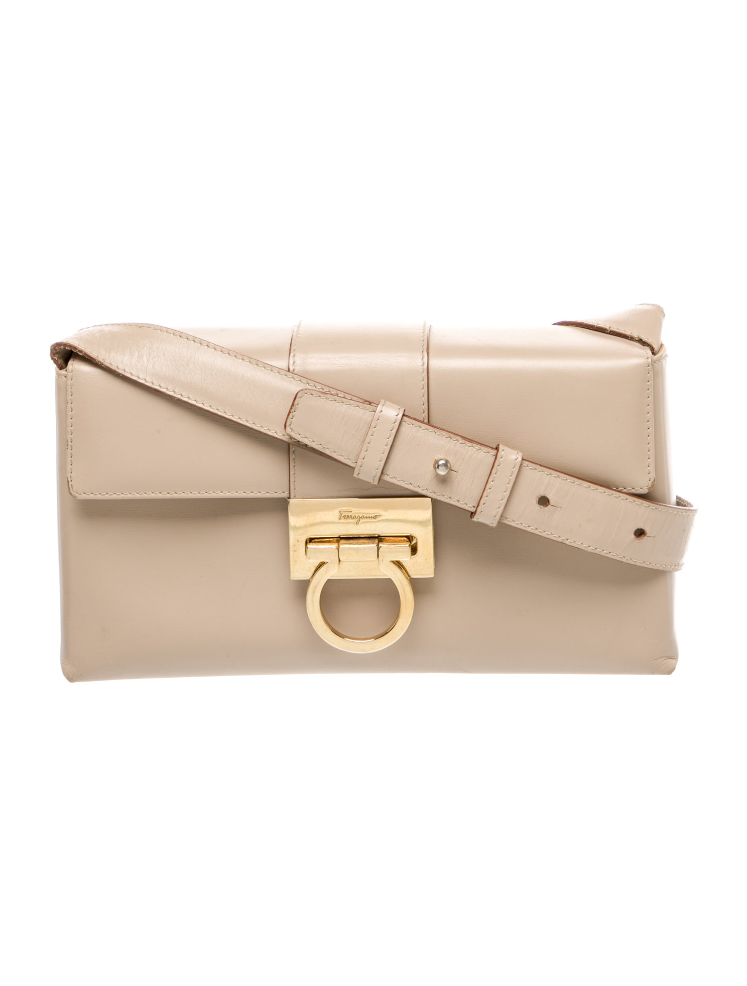 Salvatore Ferragamo Leather Shoulder Bag