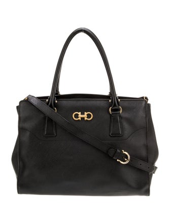 Salvatore Ferragamo Saffiano Leather Shoulder Bag